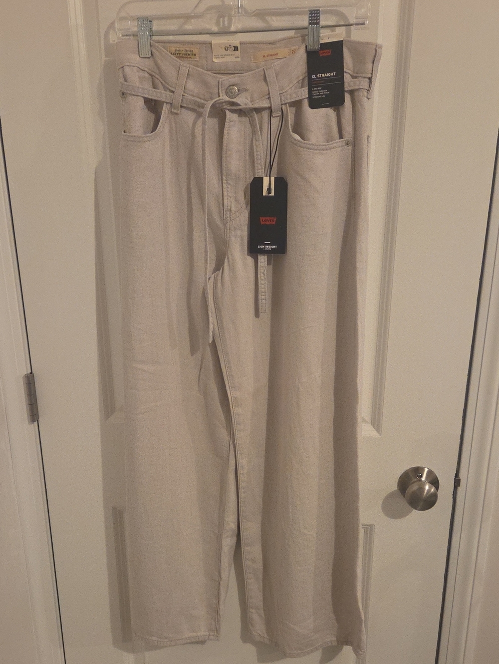 Levi's XL Baggy Straight Women's Jeans Straight Leg Jeans Size 27x29 NWT - Picture 4 of 7